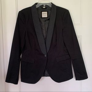 Esprit - Black Single Button Blazer - Size 12